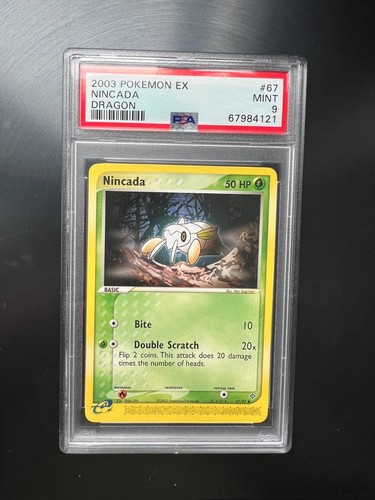 Nincada graded PSA 9 for sale on eBay