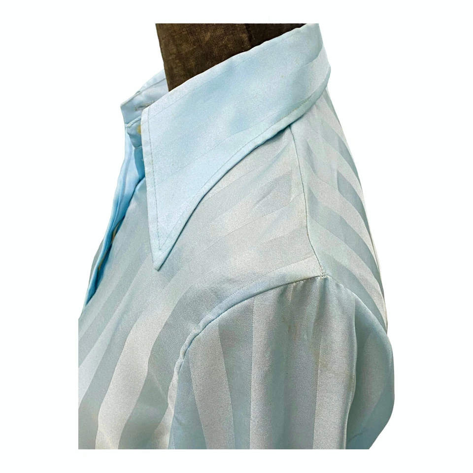 Винтажная синяя блузка Pucci (не Emilio) размер 11/12 - Изображение 4 из 4