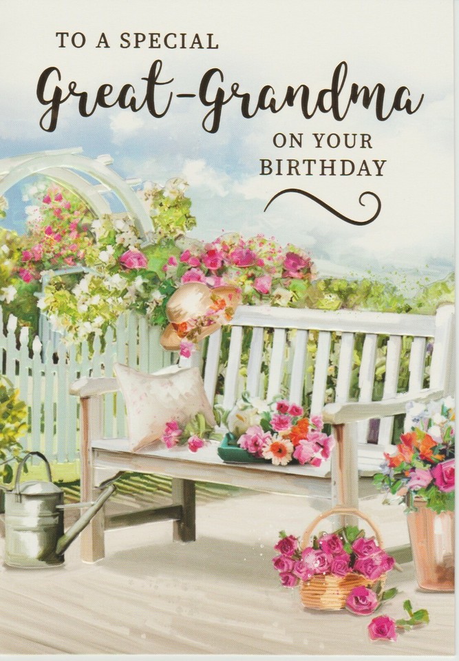 Great Grandma Birthday Card For A Special Great Grandma EBay UK great-grandma-birthday-card-for-a-special-great-grandma-ebay-uk