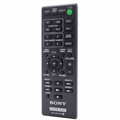 Genuine Sony Audio System Remote Control For HCD-EC619iP MHC-EC619IP