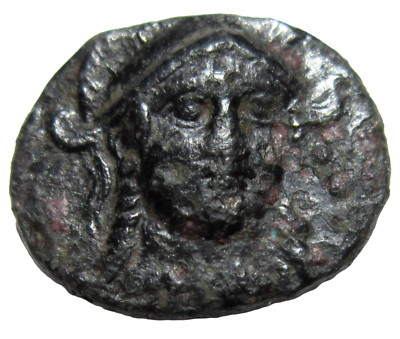 IONIA, KLAZOMENAI. AE 17. CIRCA 4th CENTURY BC. ATHENA/RAM.