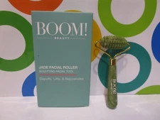 BOOM! BEAUTY ~ JADE FACIAL ROLLER ~ BOXED