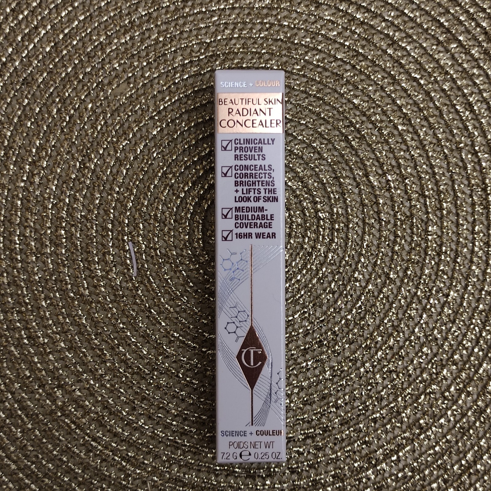 Charlotte Tilbury BEAUTIFUL SKIN RADIANT CONCEALER Shade 17.5 DEEP