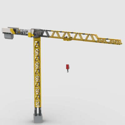 City Tower Crane Construction Model 93cm High Building Toys Set 928 teile Neu