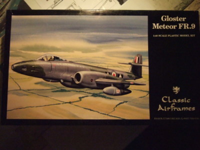  1 48 scale  GLOSTER METEOR FR 9   Classic Airframes Kit N°457