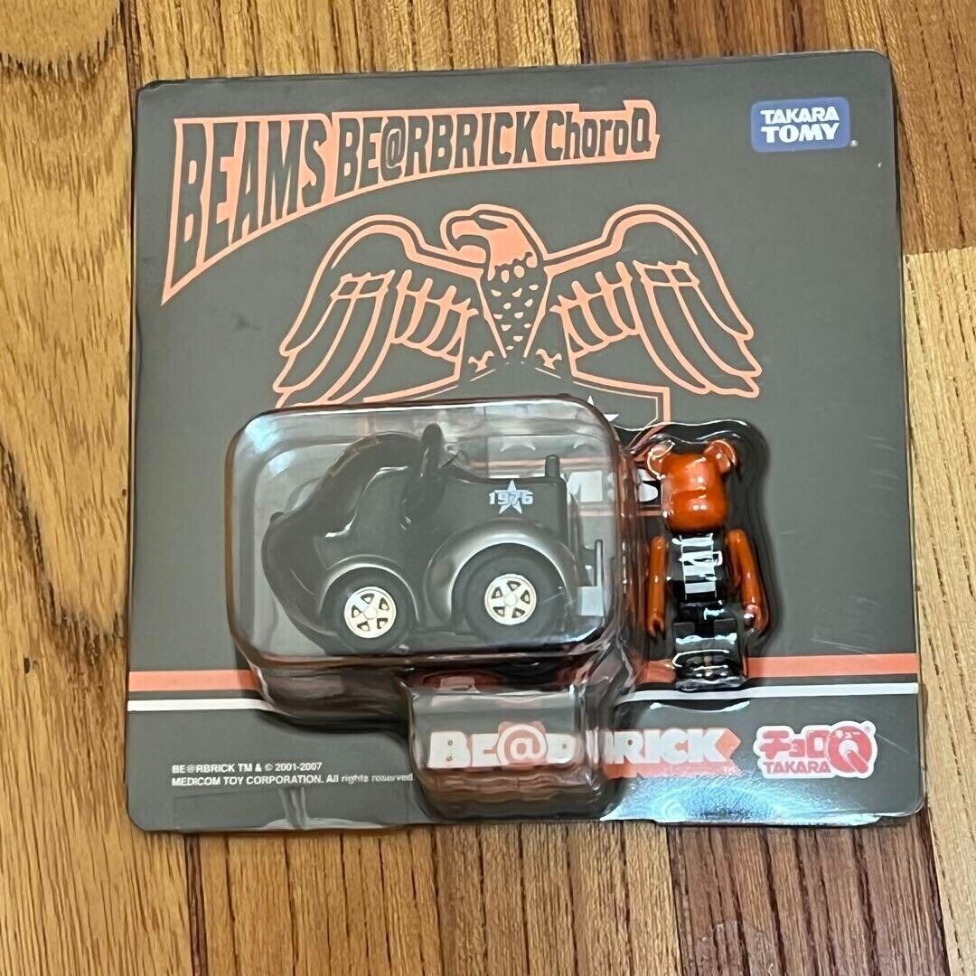 BE@RBRICK ChoroQ ブラック Bearbrick ChoroQ Black Be@rbrick Choro Q Medicom Toy 10th