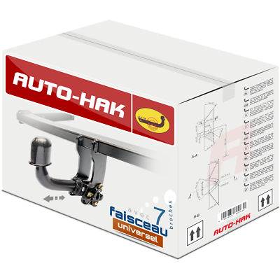 Attelage Fixe + Faisceau 7 Broches Pour Suzuki Swift 2005-2010 - Remorquage 1100 Kg
