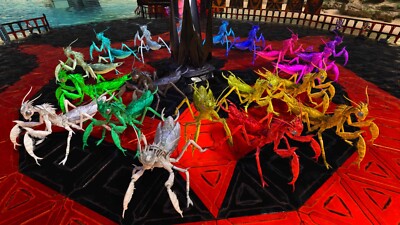 ARK SURVIVAL ASCENDED OFFICIAL PVE SOLID MANTIS CLONE COLLECTION PC PS5 XBOX