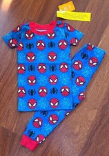 GYMBOREE Spiderman Pajama Sleepwear Set Marvel Kids Gymmies Gym Friends 2T NWT