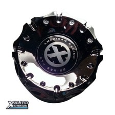 American Racing Atx Wheel Center Cap 5.15 Chrome Push-thru Plastic 1515000011