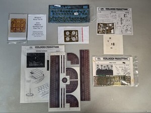 6 - Vintage Varity Lot of used opened kits Scale Link, Verlinden, ECT.