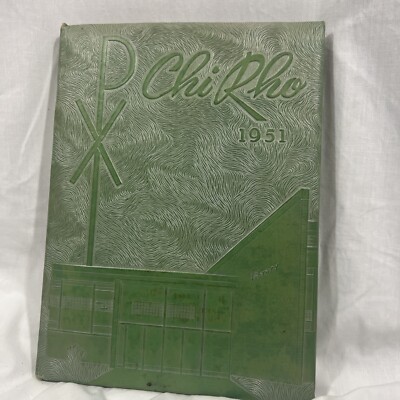 1951 Bishop Mcguinness Catholic High School Yearbook Oklahoma City Chi Rho