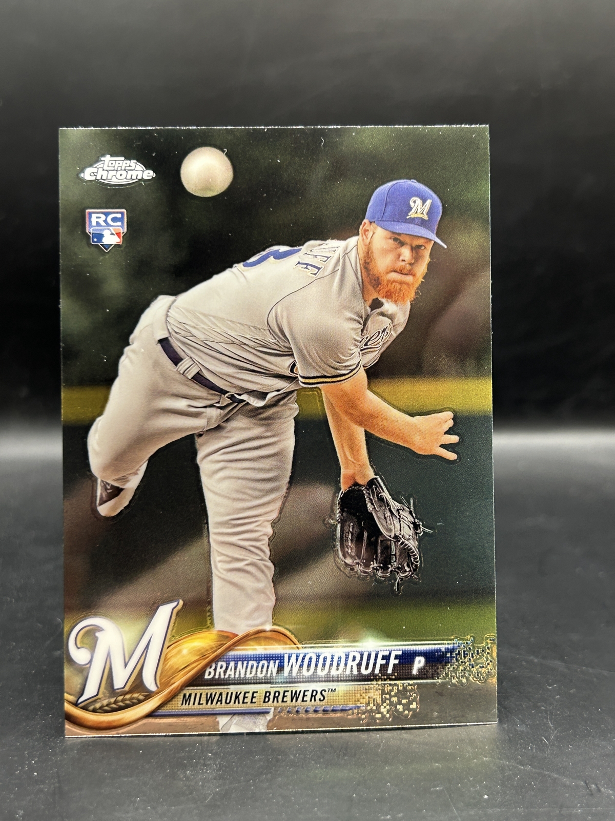 2018 Topps Chrome #179 Brandon Woodruff RC