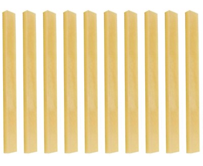 10x Bone Guitar Saddle 3-3/8''x1/8''x3/8''(85x3.5x10mm) Luthier Unbleached
