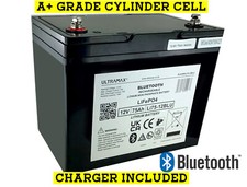 12v 75Ah LiFePO4 Battery For Electric Vehicles Marine and Energy Storage