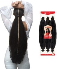 2-PACK Outre Crochet X-Pression Twisted Up 3X Springy Afro Twist 24" 2T1B27 