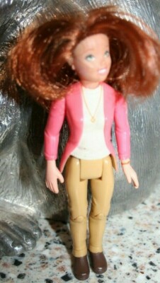 Fisher-Price Loving Family Dollhouse 2002 Brunette Auburn Hair Mom Mother Doll