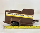 Vintage 1979 Tonka Horse Trailer Lazy “T” Riding Team, Trailer Only  **see Pics*