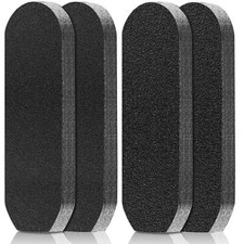 80 Pcs Stainless Steel Foot File Refills Foot File Pads Coarse Fine Pedicure ...