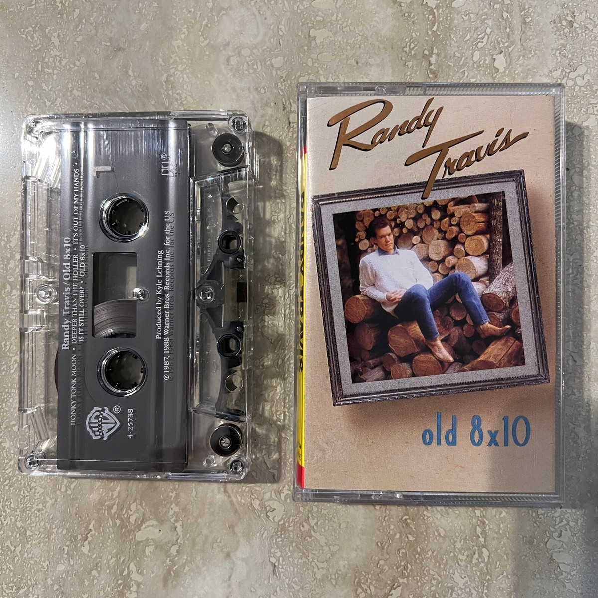 Cassette Randy Travis Old 8X10 Country 1988 Warner Bros Records