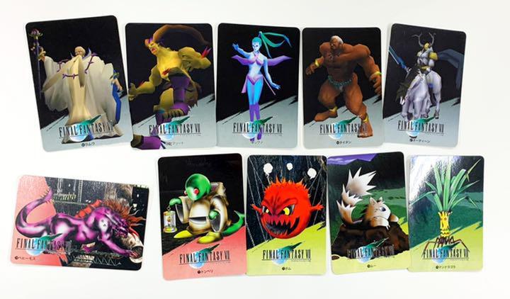 Ff7 Final Fantasy 7 Card set Vintage | eBay