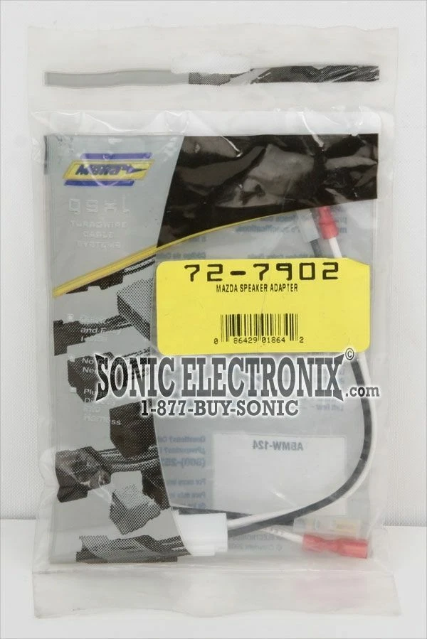 Arnés de altavoces Metra met-72-7902 para vehículos Fiat 500 selectos 2016-2019 - par Foto 2 de 2