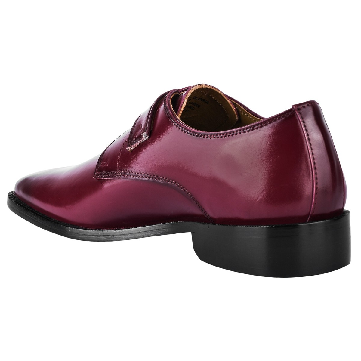LIBERTYZENO Mens Genuine Leather Burnished Toe Buckle Closure Monkstrap … LIBERTYZENO Leather Burnished Toe Buckle style Loafer Monk  main image 2