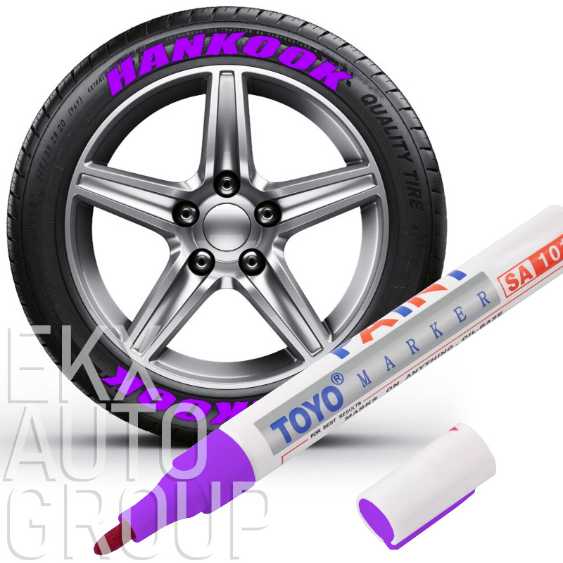 SEAMETAL Waterproof Car Tyre Tire Paint Pen Auto Tread Tire Marker DIY Art  Drawing Pen Graffiti Tool for Car Wheel Tire Styling - AliExpress