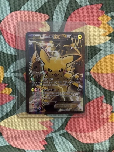 New ListingPokémon Pikachu EX XY124 Black Star Promo 2016 Holo Card TCG