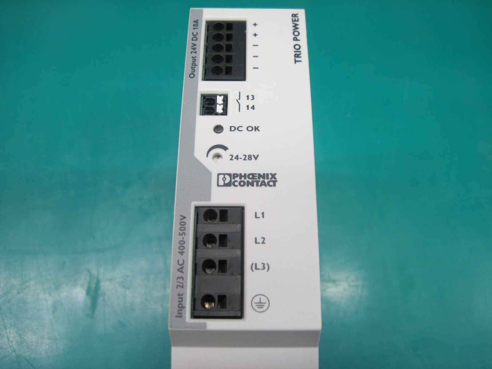 2903154 ( TRIO-PS-2G/3AC/24DC/10 ) PHOENIX CONTACT DIN RAIL POWER SUPPLY