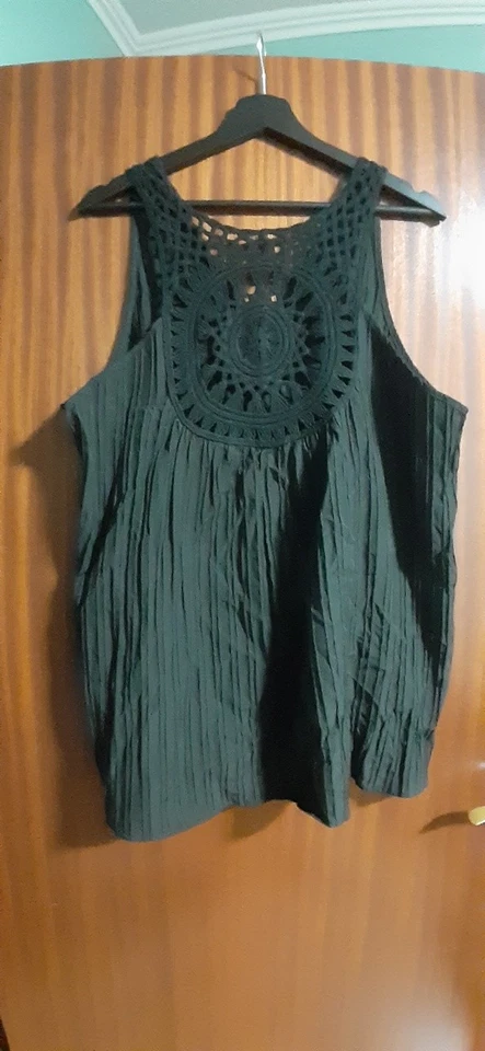 Bluse, ärmellos, Gr.3XL - Bild 2 von 4