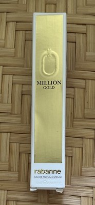 Paco Rabanne MILLION GOLD Eau de Parfum Intense Travel Perfume Spray .34oz 10ml
