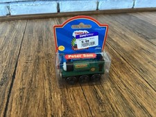 Thomas  Friends Wooden Railway  Peter Sam  Train w/ Character Card NEW 99069