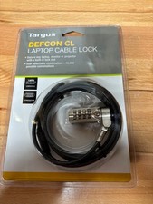 Targus Defcon CL Laptop Notebook Cable Security Combination Lock PA410U1 NEW