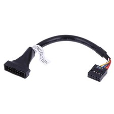 USB 3.0 to 2.0 Header Adapter Cable 20Pin Male to 9Pin Female Converter 15cm