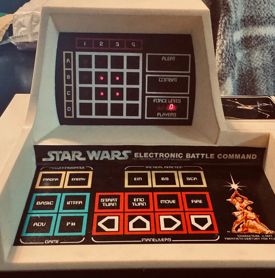 Juego Kenner Star Wars Electronic Battle Command 1979 vintage con caja original Foto 4 de 4