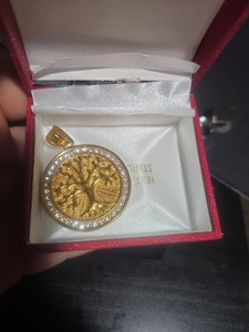 Authentic Gold Plated Tree of Life Pendant