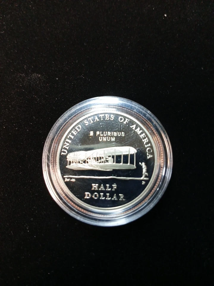 2003-P Proof Wright Brothers First Flight Commemorative Half Dollar - Image 2 of 2