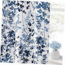 Blackout Curtains Drapes Boho Home/Office 52"W x 84"L Pack of 2 Blue