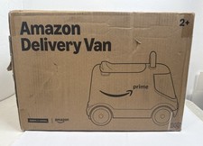 Amazon Delivery Van Ride On Toy for Kids, Blue Toddler Ride on Toy, Age 2