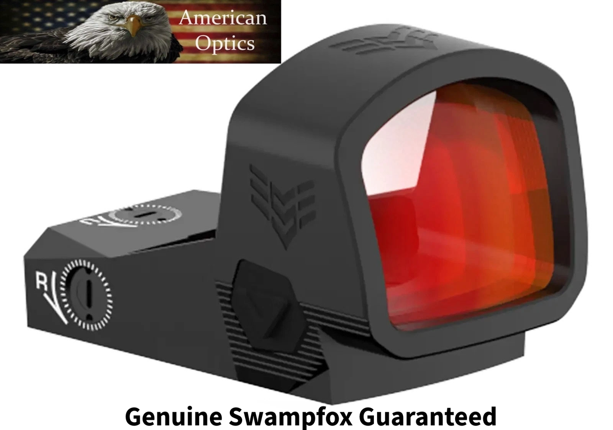 Swampfox JTC2130-6G Justice II 1x30 6 MOA Green Dot Sight RMR