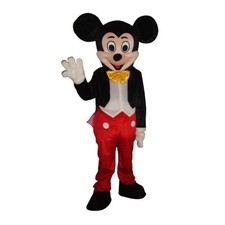 Top Sale Hot Mickey Mouse Mascot Costume Adult Size Party Dress Suit Halloween