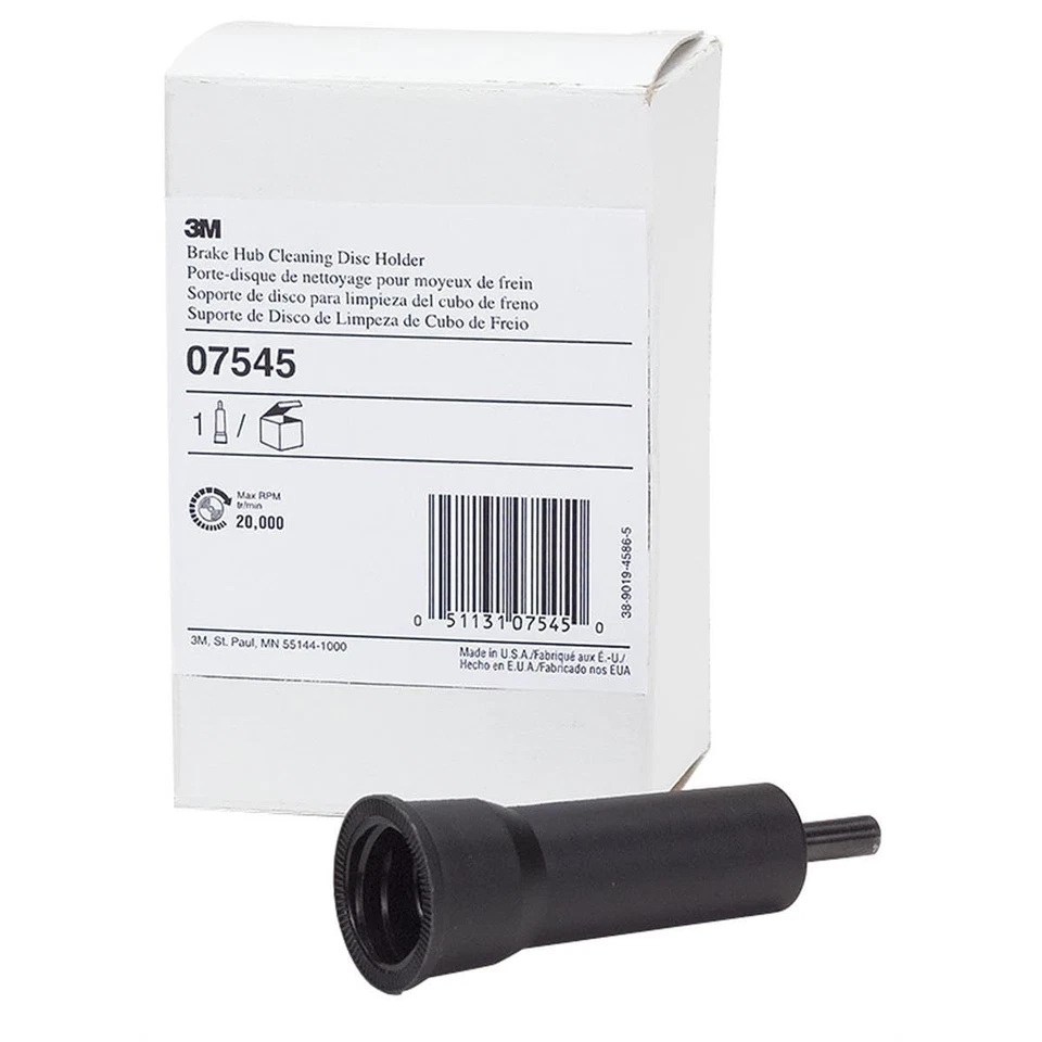 Soporte de disco de limpieza de buje de freno 3M CX-DR 07545, negro Foto 2 de 2