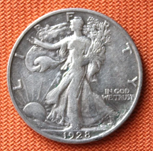 1928-S Walking Liberty Half Dollar — photo from another recent sale