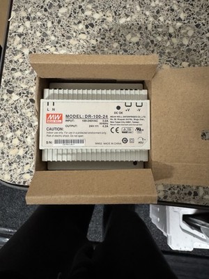 Mean Well DR-100-24 Power supply output: 24V 4.2A