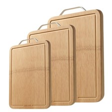 Rectangular Wooden Cutting Board for Kitchen Food Prep and Serving Snacks