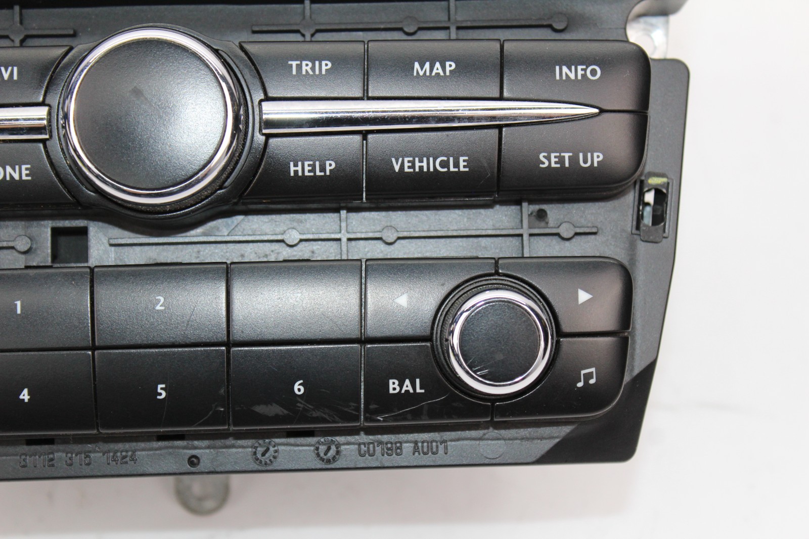 2003-2007 Bentley Continental GT Navigation Radio Command Head Unit Display OEM