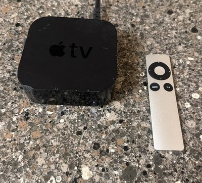 Apple TV HD 4th Gen A1625 MR912LL/A 2GB RAM 32GB w/Power Cable and A1294 Remote