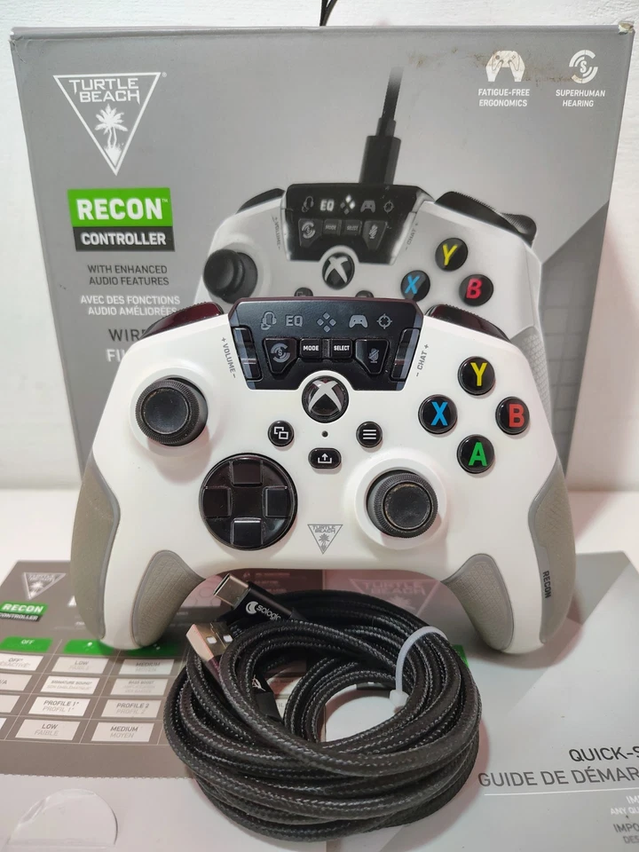 Turtle Beach Recon Controller per Xbox Series X/S E - Bianco - Immagine 2 di 4