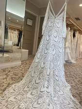 Bohemian Lace A-Line Wedding Dresses Vestido Civil Bridal Gowns suknie ślubne